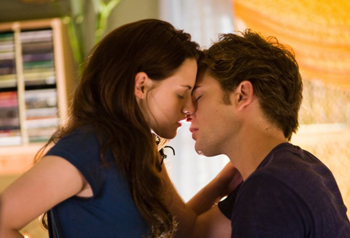 Una romantica scena di "Twilight"